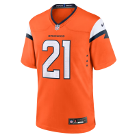 Riley Moss Denver Broncos Nike Team Game Jersey Orange