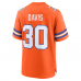 Terrell Davis Denver Broncos Nike Retired Player Alternate Game Jersey Orange