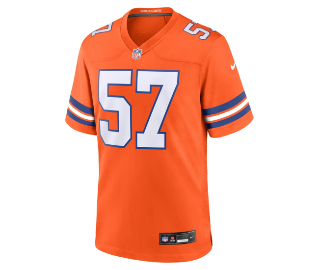 Tom Jackson Denver Broncos Nike Retired Player Alternate Game Jersey Orange