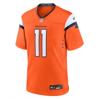 Troy Franklin Denver Broncos Nike Team Game Jersey Orange