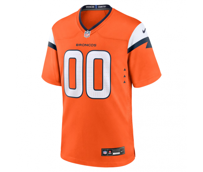 Tyler Onyedim Denver Broncos Nike Game Jersey Orange