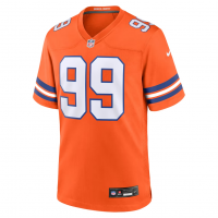 Zach Allen Denver Broncos Nike Alternate Game Jersey Orange