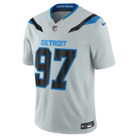 Aidan Hutchinson Detroit Lions Nike 2026 Rivalries Collection Stitched Limited Jersey Silver