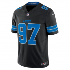 Aidan Hutchinson Detroit Lions Nike 2nd Alternate Vapor F.U.S.E. Limited Jersey Black Aidan Hutchinson Detroit Lions Nike 2nd Alternate Vapor F.U.S.E. Limited Jersey Black
