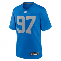 Aidan Hutchinson Detroit Lions Nike Alternate Game Jersey Blue