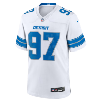 Aidan Hutchinson Detroit Lions Nike Game Jersey White
