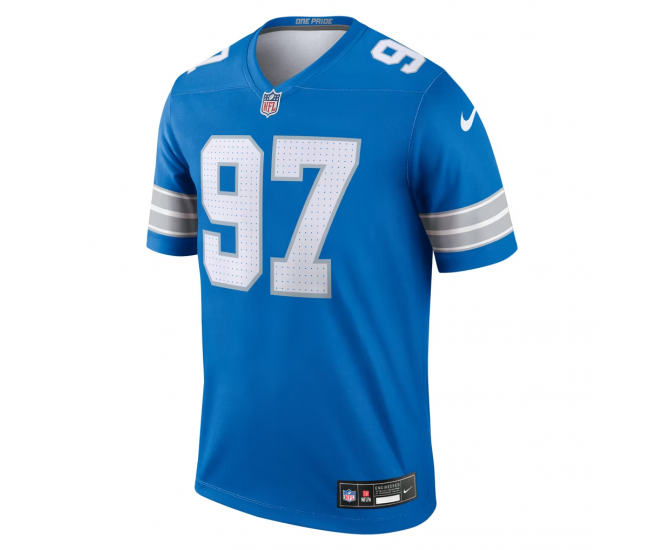 Aidan Hutchinson Detroit Lions Nike Legend Player Performance Top Blue