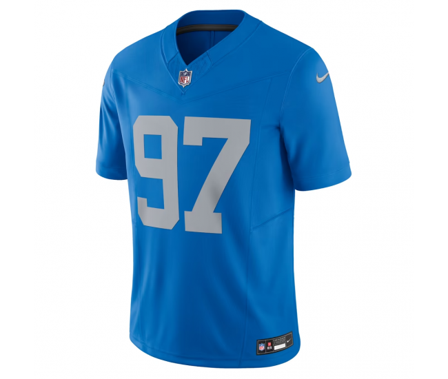 Aidan Hutchinson Detroit Lions Nike Vapor F.U.S.E. Alternate Limited Jersey Blue
