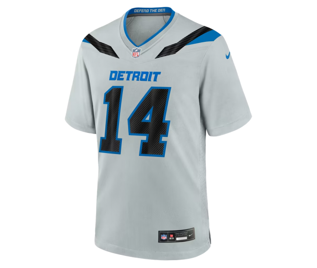 Amon-Ra St. Brown Detroit Lions Nike 2026 Rivalries Collection Game Jersey Silver