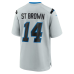 Amon-Ra St. Brown Detroit Lions Nike 2026 Rivalries Collection Game Jersey Silver