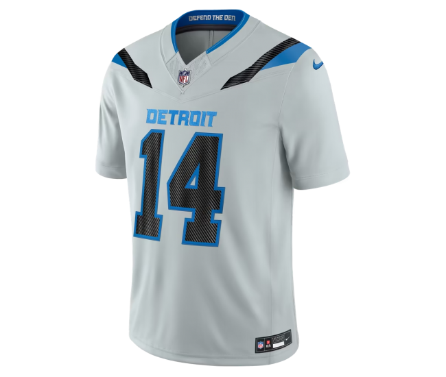 Amon-Ra St. Brown Detroit Lions Nike 2026 Rivalries Collection Stitched Limited Jersey Silver
