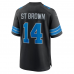 Amon-Ra St. Brown Detroit Lions Nike 2nd Alternate Game Jersey Black