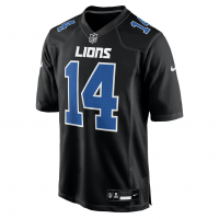 Amon-Ra St. Brown Detroit Lions Nike Carbon Fashion Jersey Carbon Black