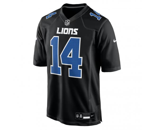 Amon-Ra St. Brown Detroit Lions Nike Carbon Fashion Jersey Carbon Black