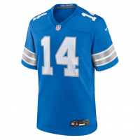 Amon-Ra St. Brown Detroit Lions Nike Game Jersey Blue