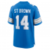 Amon-Ra St. Brown Detroit Lions Nike Game Jersey Blue