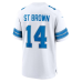 Amon-Ra St. Brown Detroit Lions Nike Game Jersey White