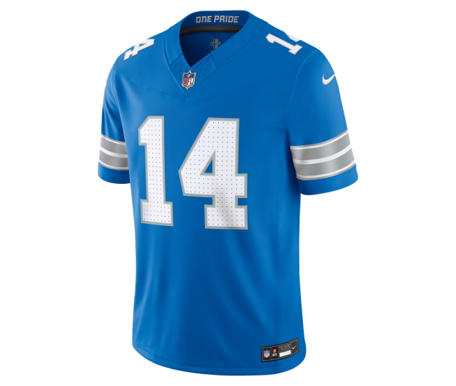 Amon-Ra St. Brown Detroit Lions Nike Team Vapor F.U.S.E. Stitched Limited Jersey Blue
