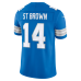 Amon-Ra St. Brown Detroit Lions Nike Team Vapor F.U.S.E. Stitched Limited Jersey Blue