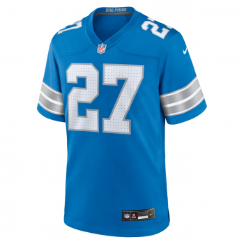 Arthur Maulet Detroit Lions Nike Team Game Jersey Blue