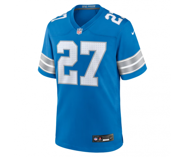 Arthur Maulet Detroit Lions Nike Team Game Jersey Blue