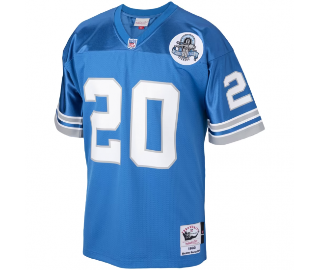 Barry Sanders Detroit Lions 1993 Mitchell & Ness Authentic Throwback Retired Player Jersey Blue