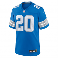 Barry Sanders Detroit Lions Nike Retired Player Game Jersey Blue