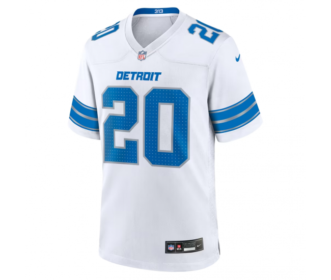 Barry Sanders Detroit Lions Nike Retired Player Game Jersey White