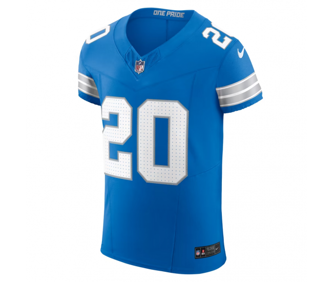 Barry Sanders Detroit Lions Nike Team Vapor F.U.S.E. Elite Jersey Blue