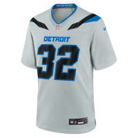 Brian Branch Detroit Lions Nike 2026 Rivalries Collection Game Jersey Silver