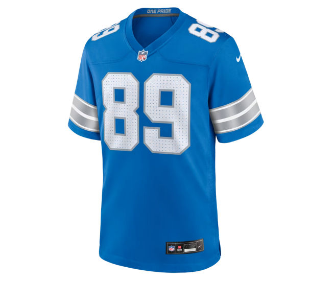 Brock Wright Detroit Lions Nike Team Game Jersey Blue