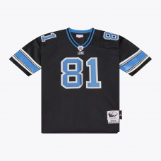 Calvin Johnson Detroit Lions Mitchell & Ness 2007 Authentic Throwback Jersey Black Calvin Johnson Detroit Lions Mitchell & Ness 2007 Authentic Throwback Jersey Black