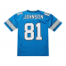 Calvin Johnson Detroit Lions Mitchell & Ness 2007 Authentic Throwback Retired Player Jersey Blue