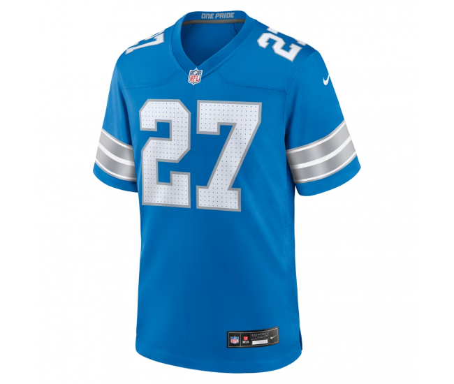 Christian Izien Detroit Lions Nike Team Game Jersey Blue