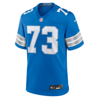 Christian Mahogany Detroit Lions Nike Team Game Jersey Blue
