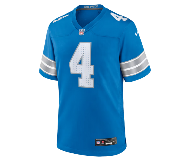 D.J. Reed Detroit Lions Nike Team Game Jersey Blue