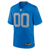 Detroit Lions Nike Alternate Custom Game Jersey Blue
