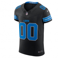 Detroit Lions Nike Alternate Vapor F.U.S.E. Elite Custom Jersey Black