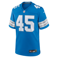 Devin White Detroit Lions Nike Team Game Jersey Blue