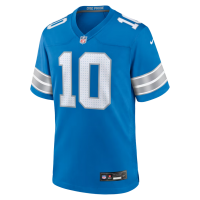 Isiah Pacheco Detroit Lions Nike Team Game Jersey Blue