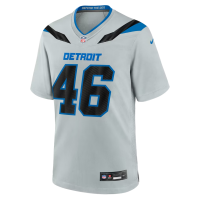 Jack Campbell Detroit Lions Nike 2026 Rivalries Collection Game Jersey Silver
