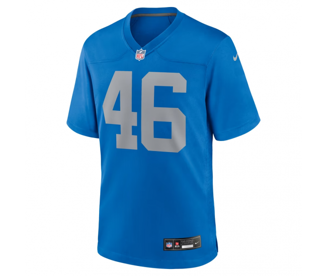 Jack Campbell Detroit Lions Nike Alternate Game Jersey Blue
