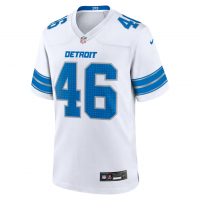 Jack Campbell Detroit Lions Nike White Game Jersey White