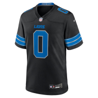 Jahmyr Gibbs Detroit Lions Nike 2nd Alternate Game Player Jersey Black