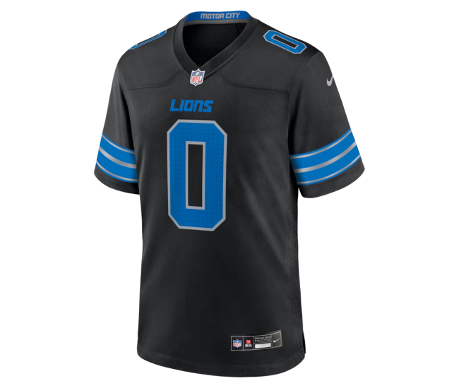 Jahmyr Gibbs Detroit Lions Nike 2nd Alternate Game Player Jersey Black
