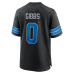 Jahmyr Gibbs Detroit Lions Nike 2nd Alternate Game Player Jersey Black