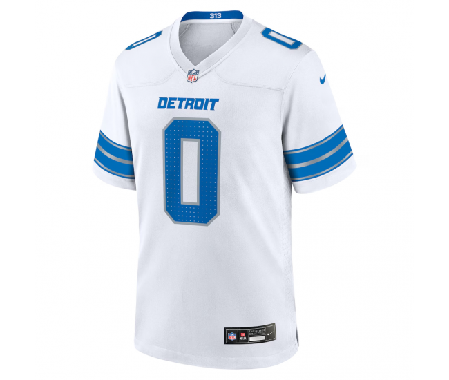 Jahmyr Gibbs Detroit Lions Nike Game Player Jersey White