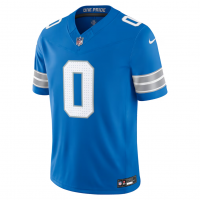 Jahmyr Gibbs Detroit Lions Nike Team Vapor F.U.S.E. Stitched Limited Jersey Blue