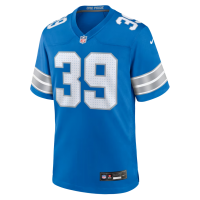 Jake Bates Detroit Lions Nike Team Game Jersey Blue