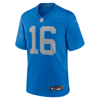 Jared Goff Detroit Lions Nike Alternate Game Jersey Blue